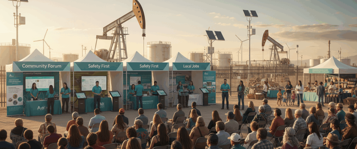 Community engagement oil and gas